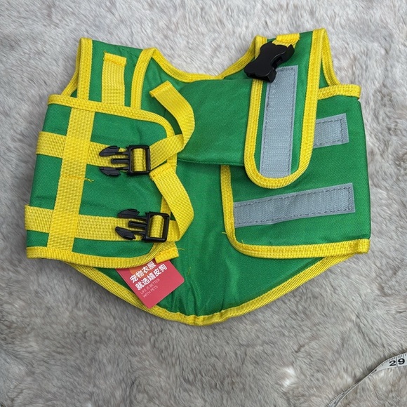Dinosaur Dog Life Jacket/Vest, Size S, NWT - Picture 6 of 7